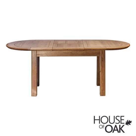 Buckingham Solid Oak Large D End Dining Table