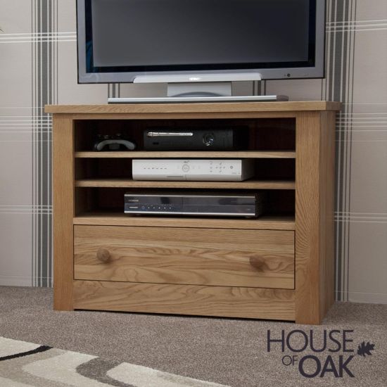 Torino Solid Oak TV Cabinet