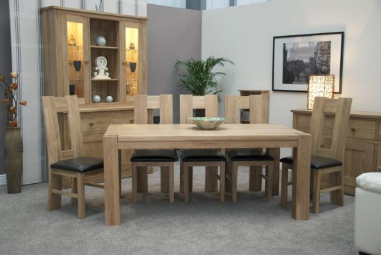 Pandora Solid Oak 180cm x 100cm Table