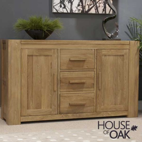 Pandora Solid Oak Large Sideboard