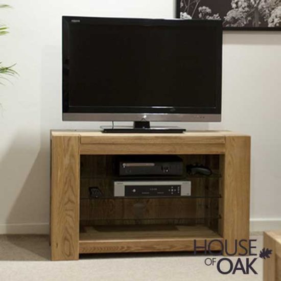 Pandora Solid Oak TV Cabinet