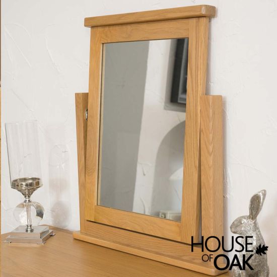 Tuscany Oak Trinket Mirror
