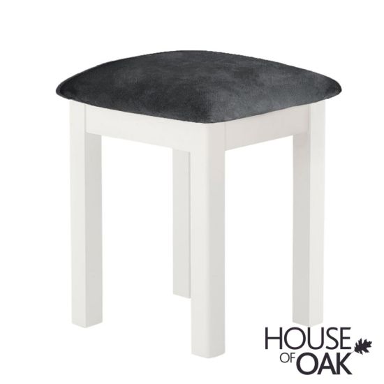 Portman Painted Bedroom Stool in White