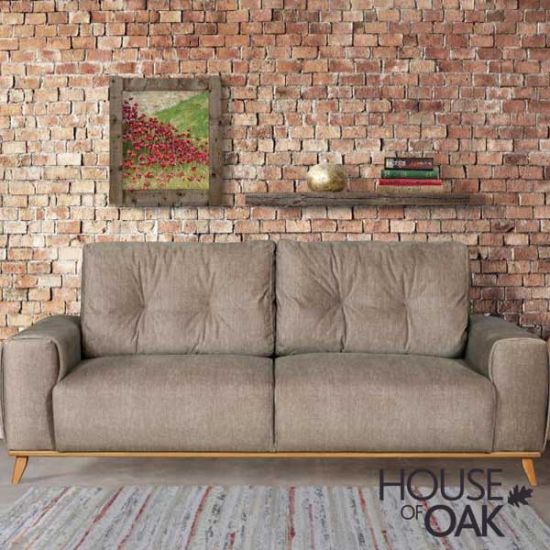 Connections Sofas Modesto 3 Seater - Taupe
