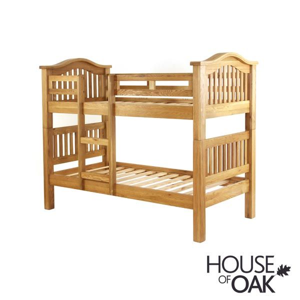 solid oak bunk beds