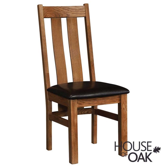Farmhouse Oak Arizona Chair House Of, Solid Oak Dining Chairs Amish Uk