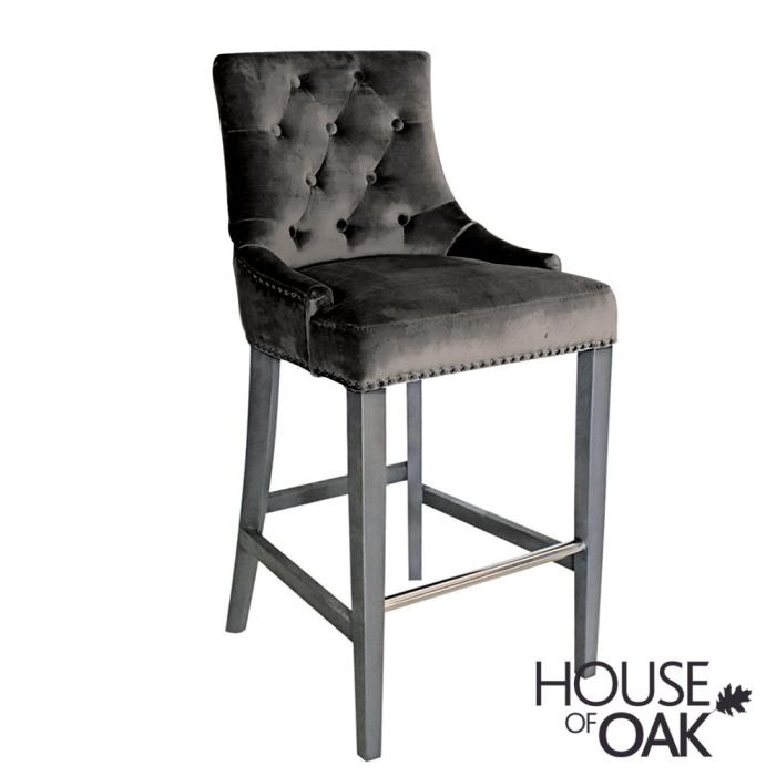 Belvedere Bar Stool Charcoal House, House Of Stools And Bars