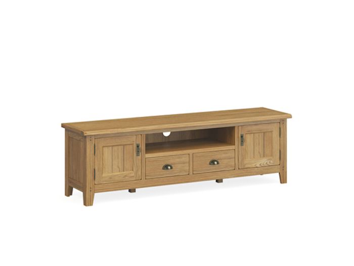 Paignton Oak Large TV Unit 180cm