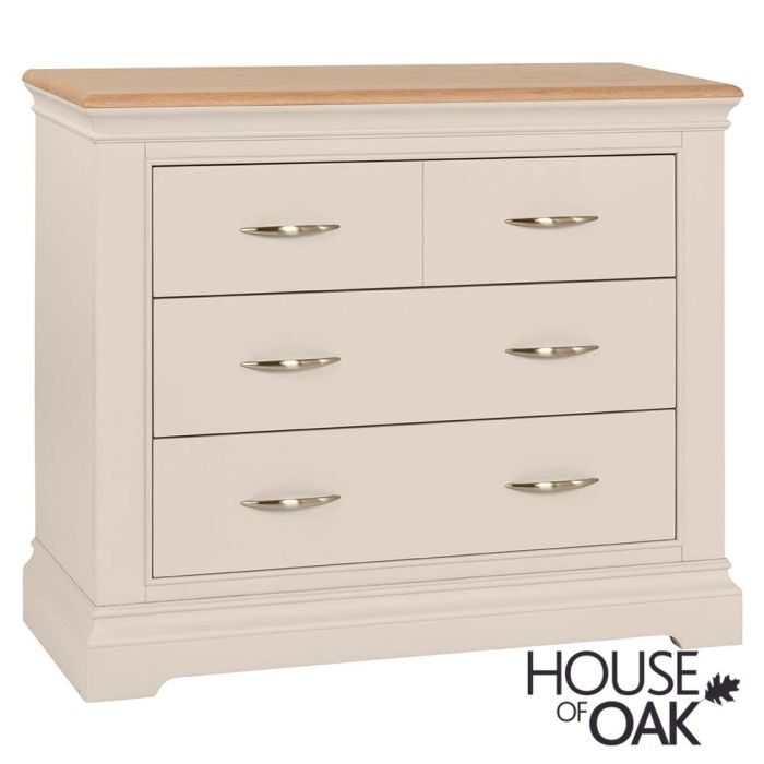 Oak coloured on sale chest of drawers