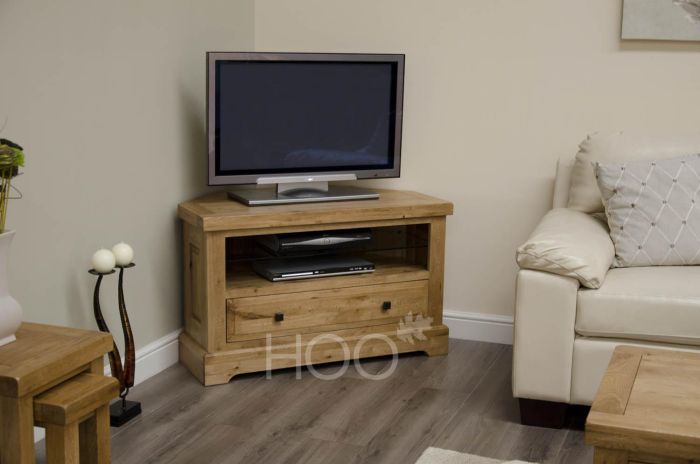 Oak corner units outlet for living room