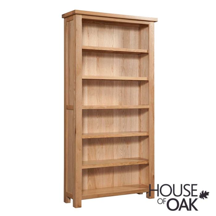 Keswick Oak 6 Foot Bookcase House Of, 6 Foot Tall Bookcase