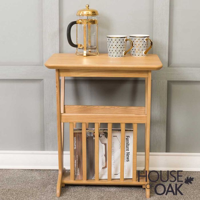 Magazine table best sale with drawers