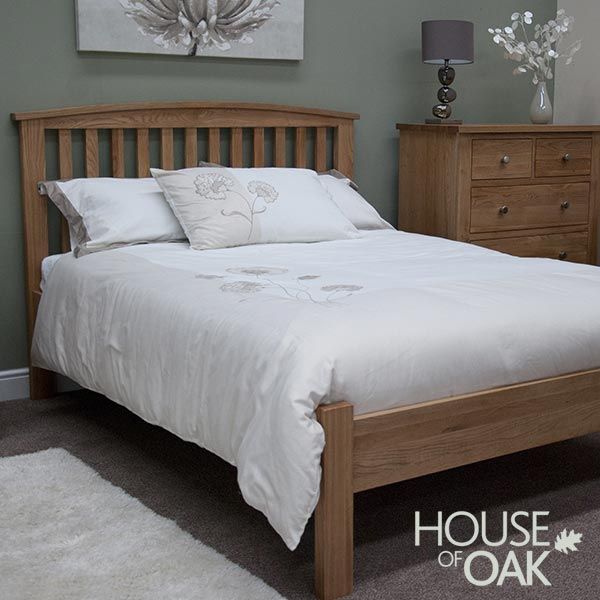 Scandic Solid Oak 5FT King Size Bed House of Oak