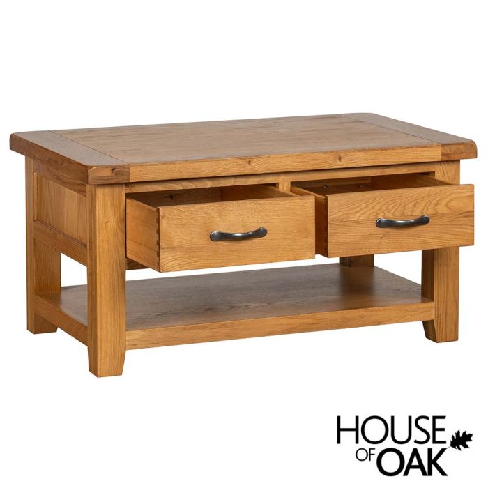 Wiltshire oak coffee table discount