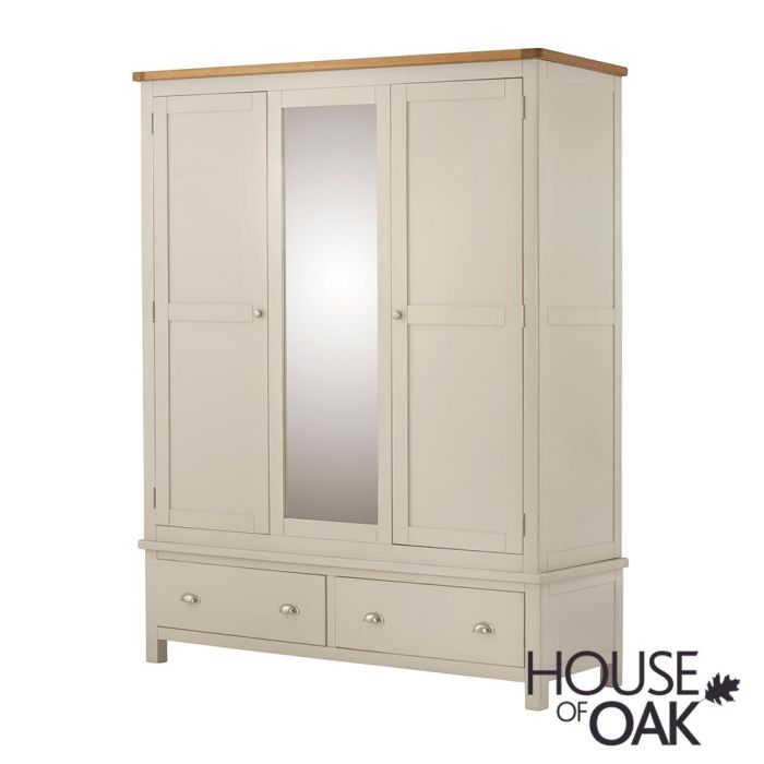 Painted on sale triple wardrobes