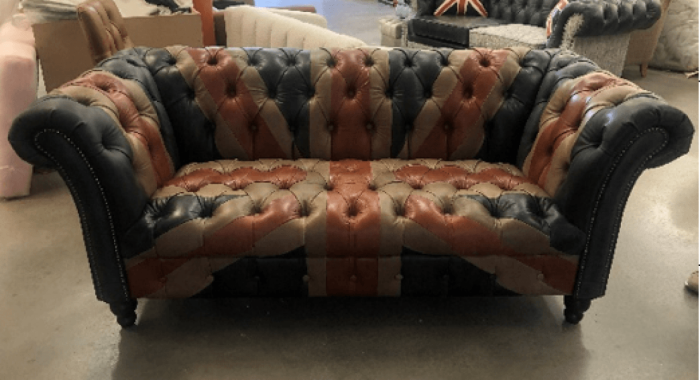 COLOR PATCH Chesterfield Patchwork Sofa,  UK