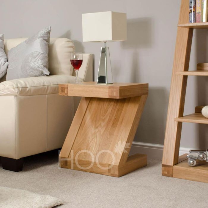 Oak furniture lamp table sales