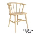 Como Solid Oak - Natural Armchair