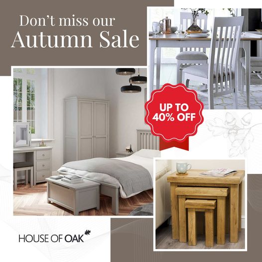 Autumn Sale Now On – Up to 40% OFF!