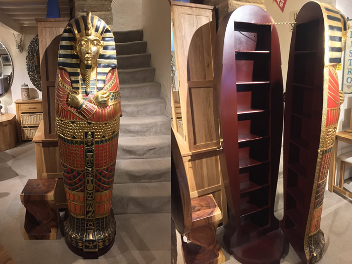 Add A Bit Of Egypt To Your Home With This Beautifully Detailed Cabinet