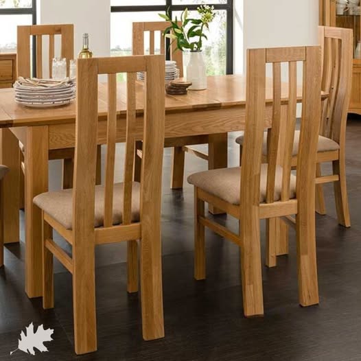 Dine In Style With Our Buckingham Solid Oak Dining Chairs