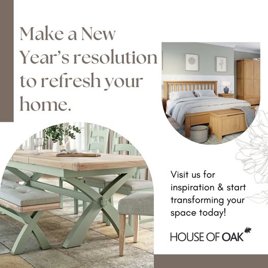 New Year, New Home Vibes at House of Oak!