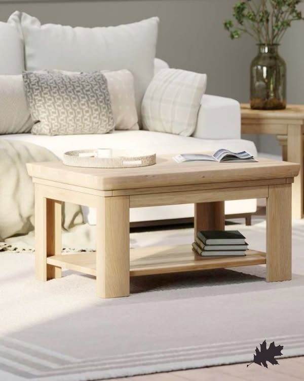 Discover Timeless Elegance With The Schio Oak Coffee Table