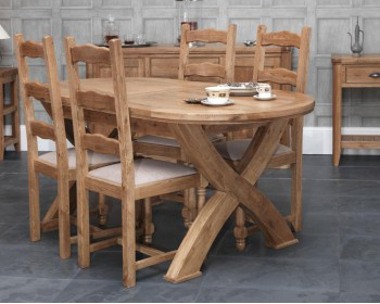 Heritage Oval Extending Table