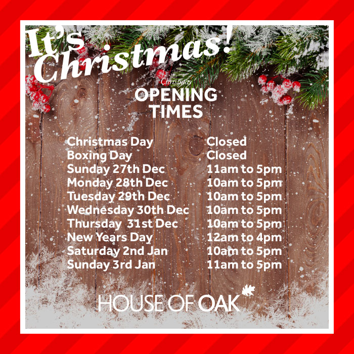 Christmas Hours