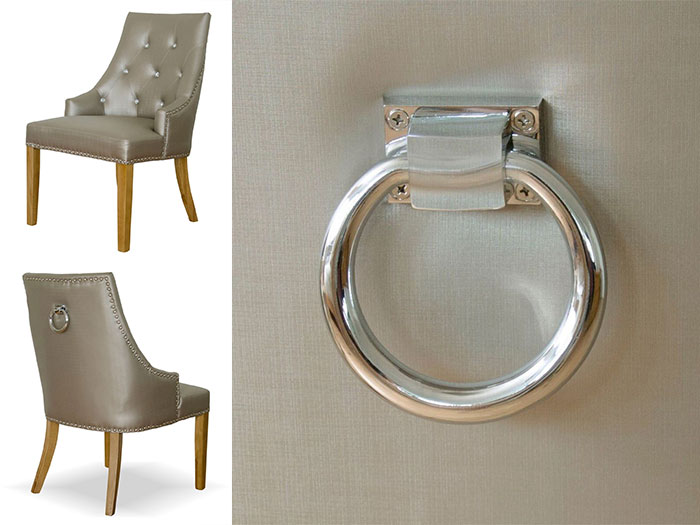 The Beautiful Martha Fabric Dining Chair Available In Store & Online