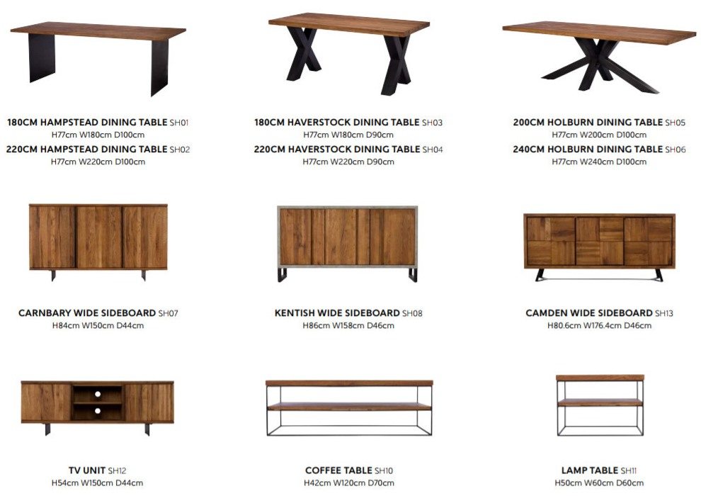 Introducing the SOHO Oak Furniture Range