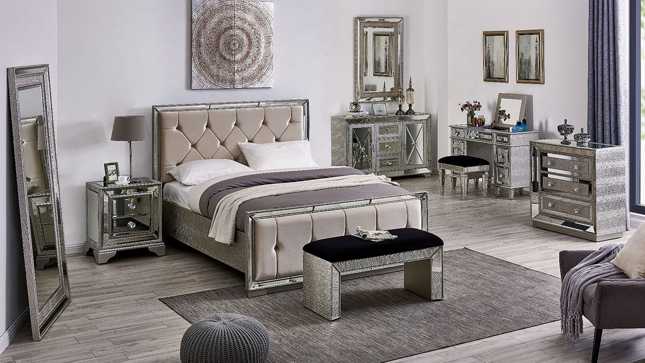 Mayfair Mirrored Bedroom Furniture House Of Oak