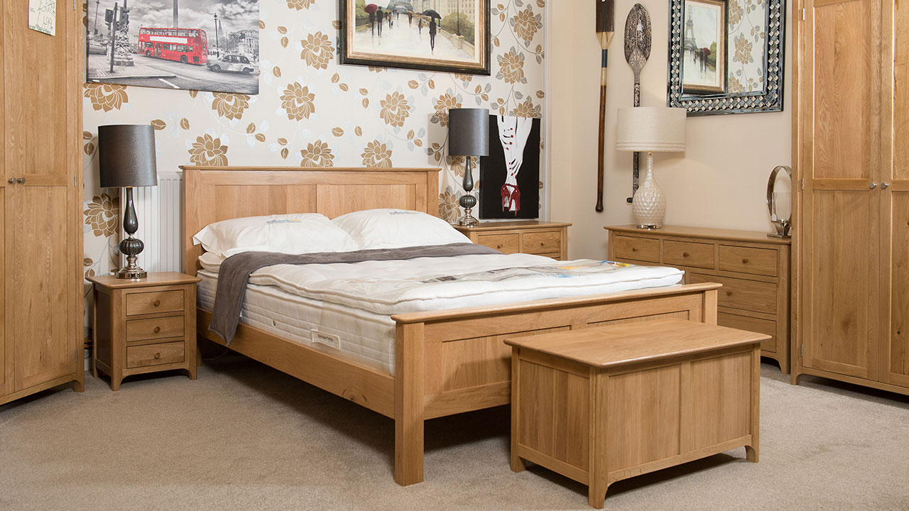 New England Solid Oak Bedroom Furniture House Of Oak