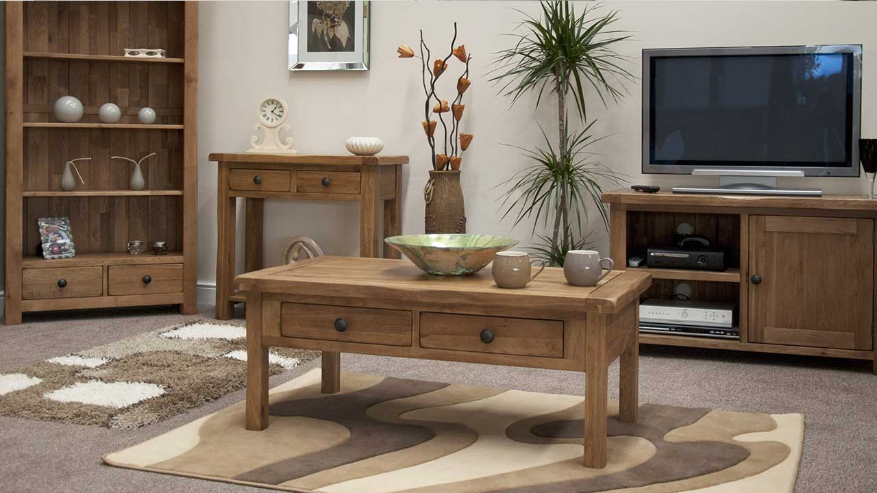 Rustic Solid Oak Furniture 