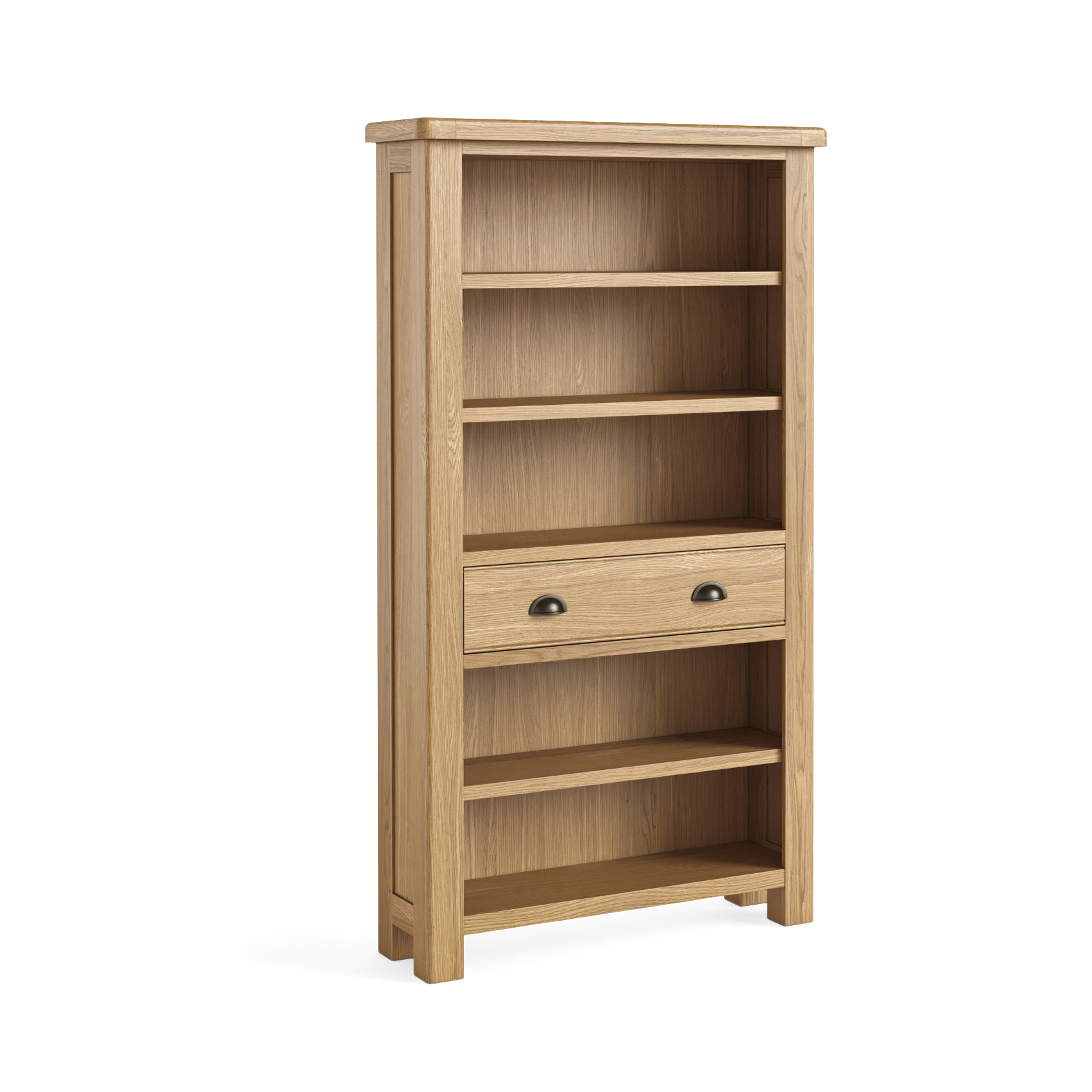 London Oak Bookcase Large