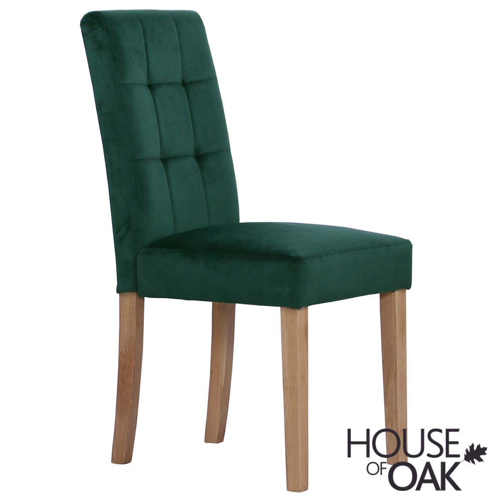 Ava Dining Chair in Forest Green