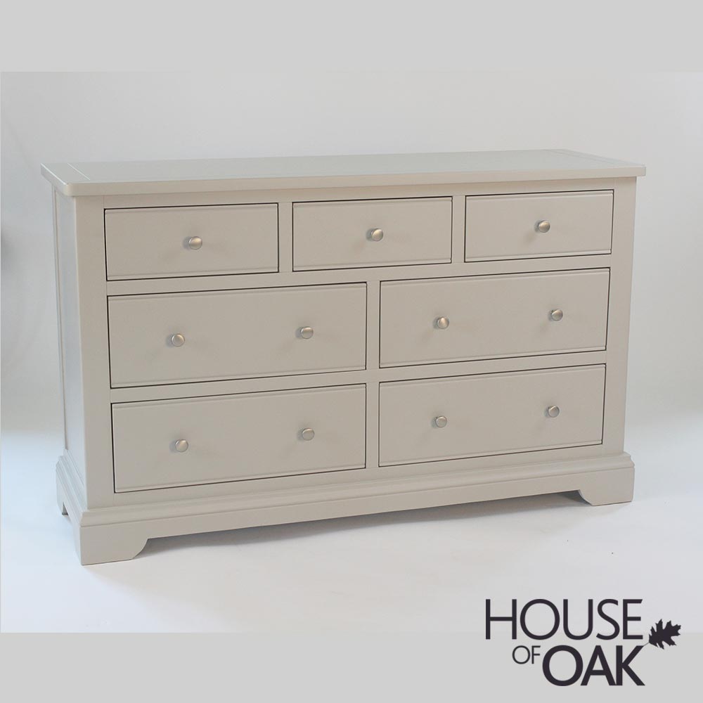Symphony Grey 3 Over 4 Chest of Drawers
