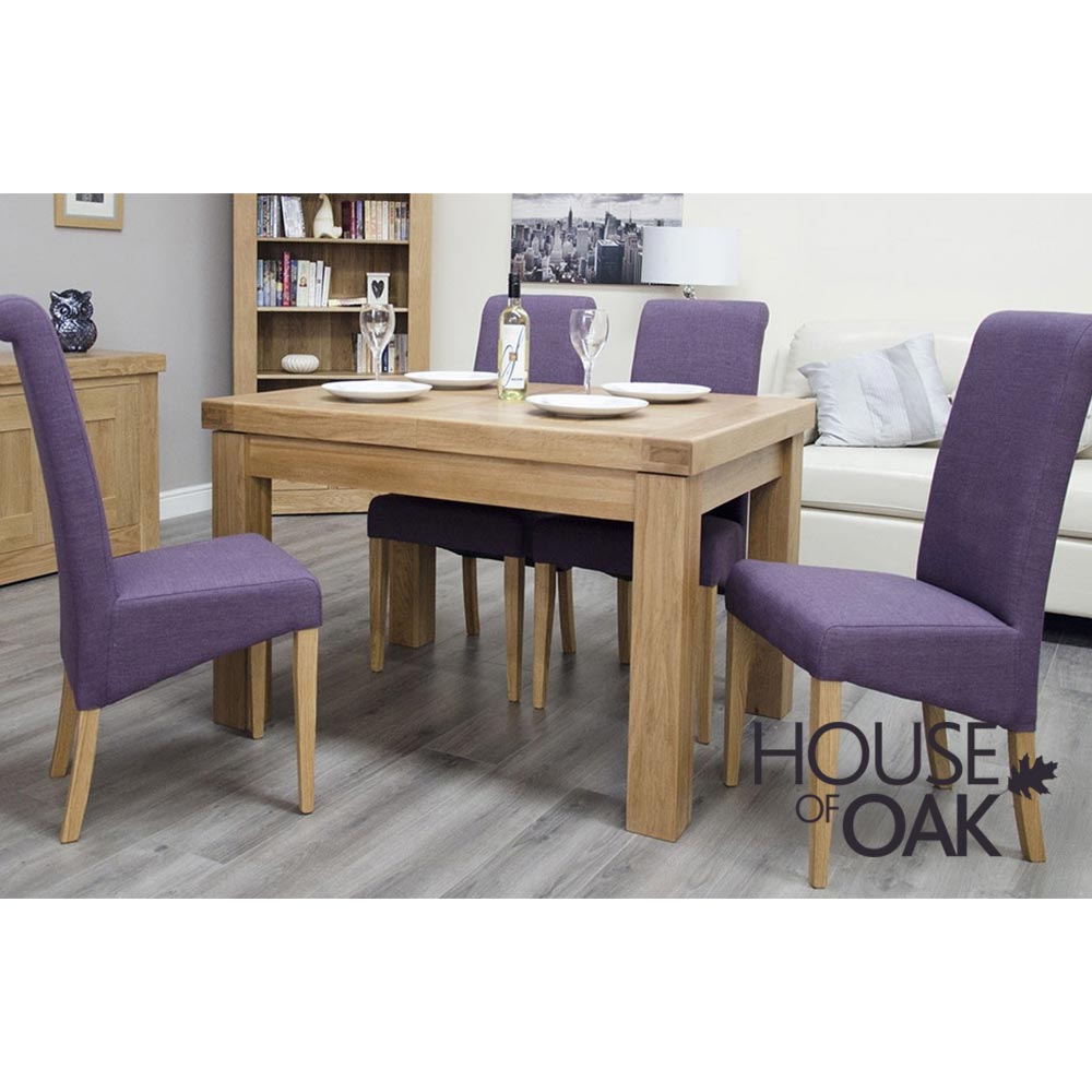 Bordeaux Oak Small Extending Table