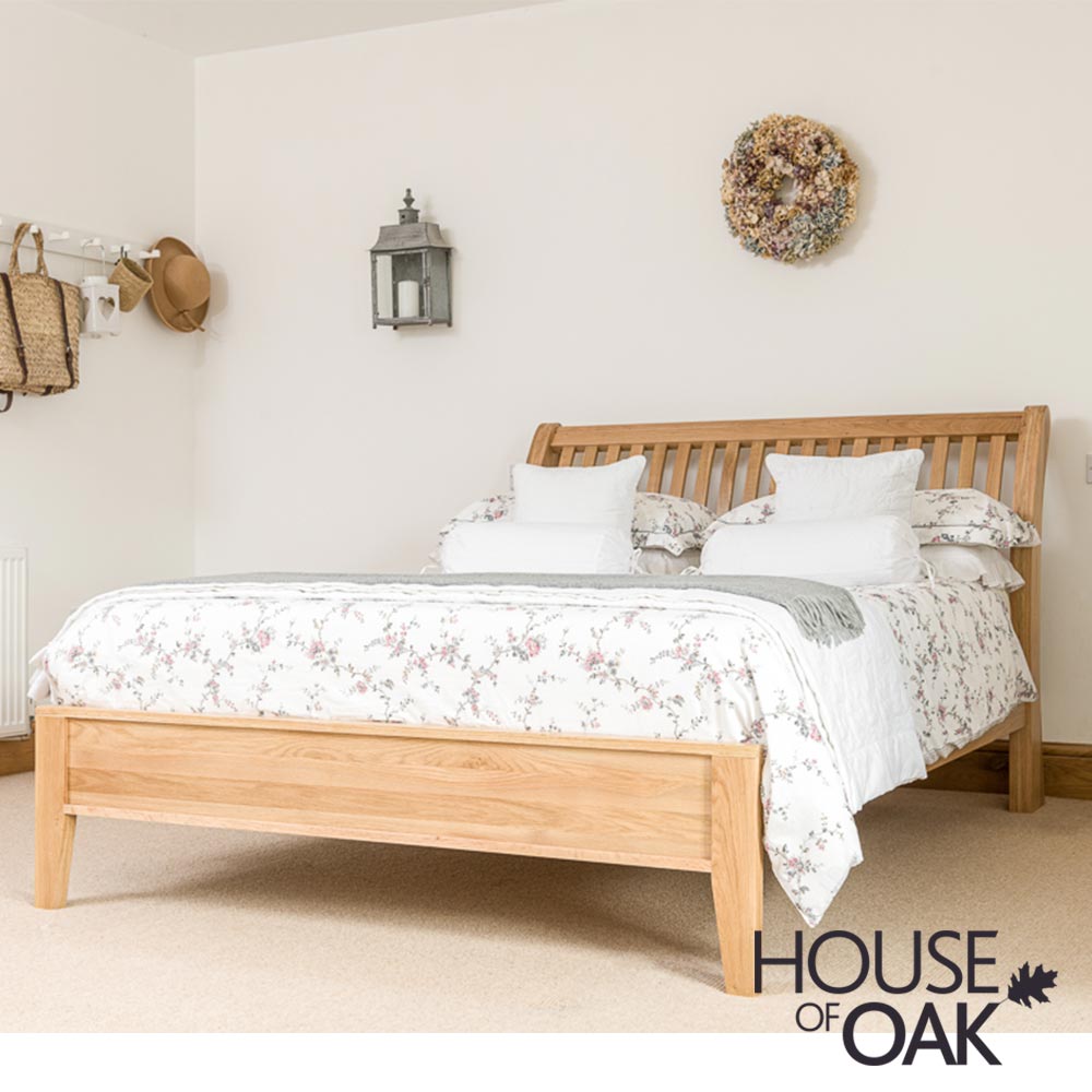 Bowness Oak 5ft King Size Bed House, Unusual King Size Beds Uk