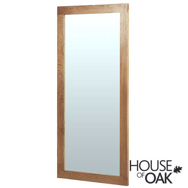 Buckingham Solid Oak Wall Mirror 130cm x 60cm