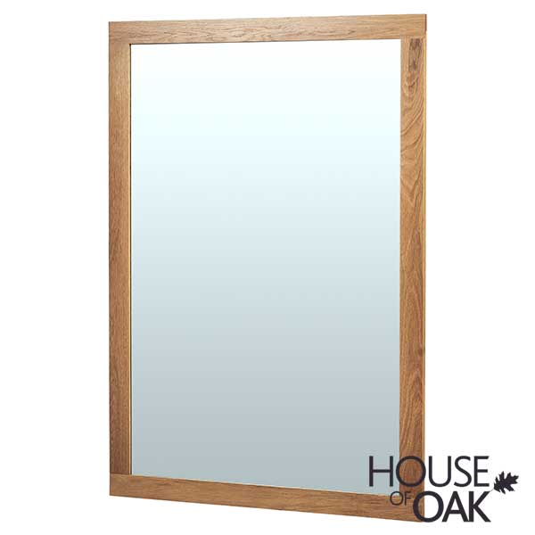Buckingham Solid Oak Wall Mirror 130cm x 90cm