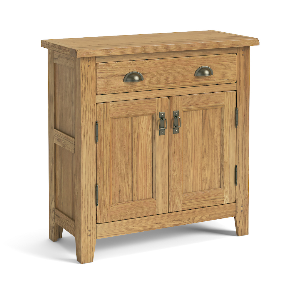 Paignton Oak Mini Sideboard with Top Drawer