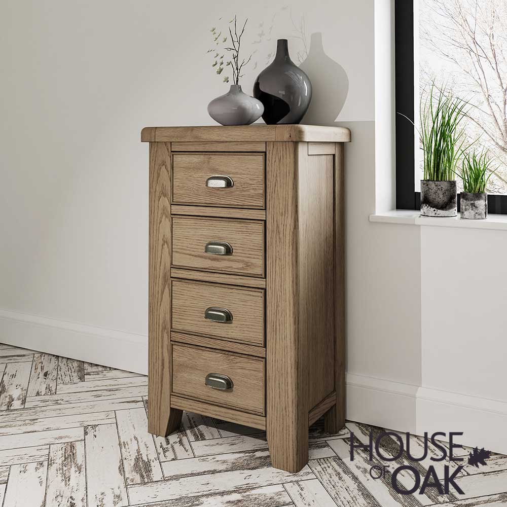 Chatsworth Oak 4 Drawer Chest