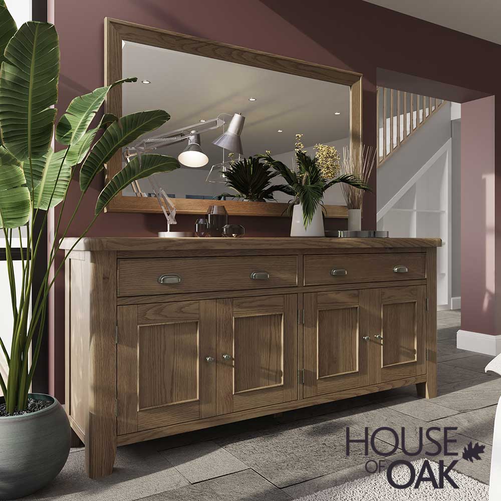 Chatsworth Oak 4 Door Sideboard