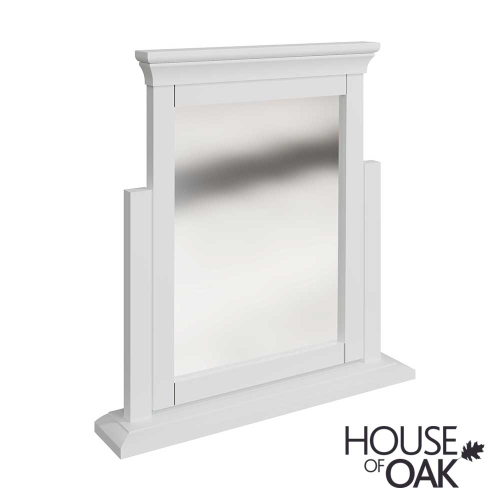 Chantilly White Trinket Mirror