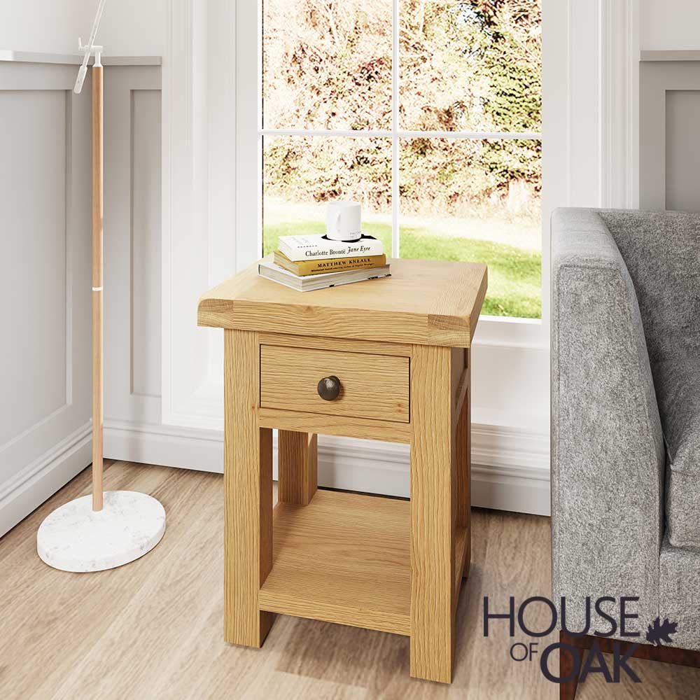 Harewood Oak Side Table