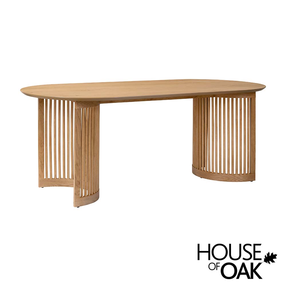 Norfolk Oak 200cm Oval Dining Table