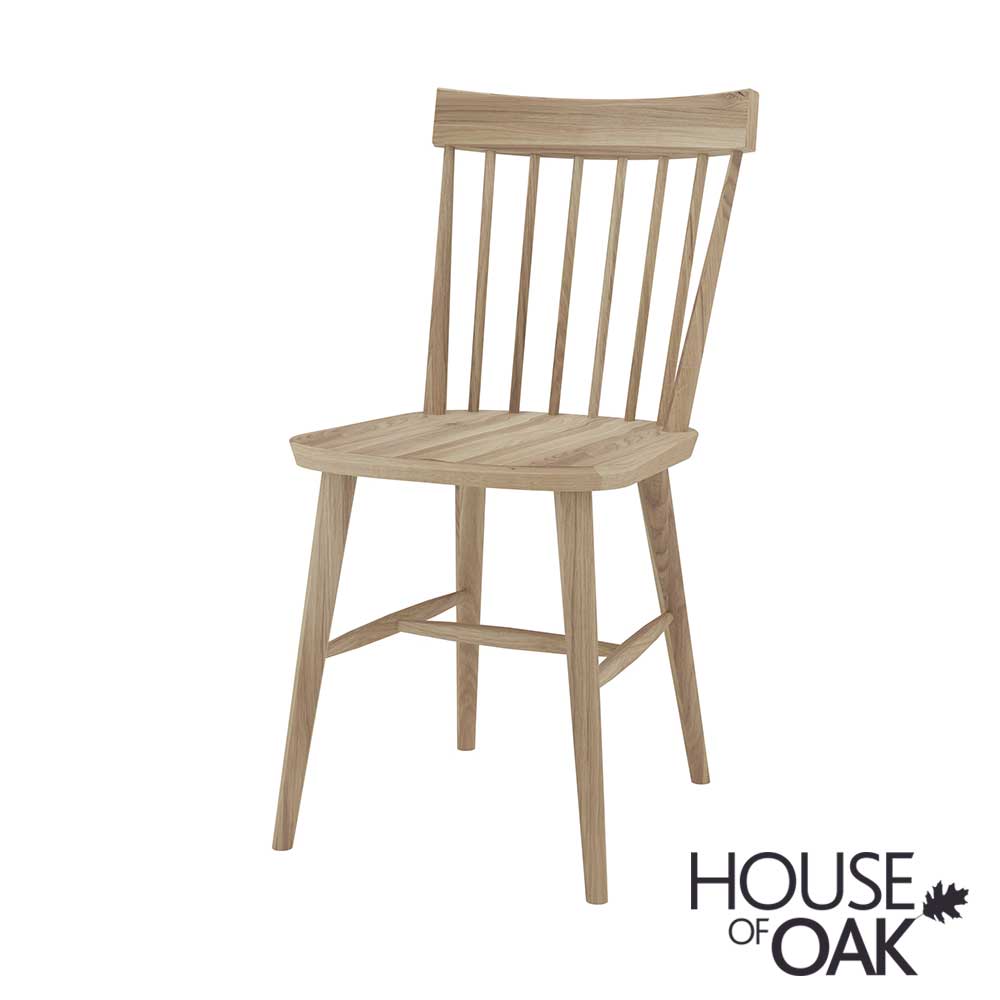 Como Solid Oak Dining Chair