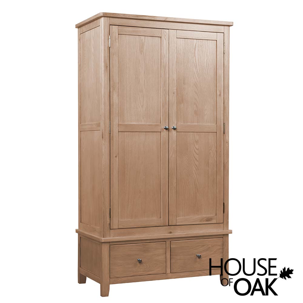 Cotswold Oak Gents Wardrobe