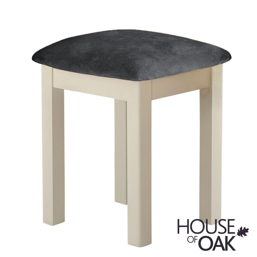 Portman Painted Stool in Cream